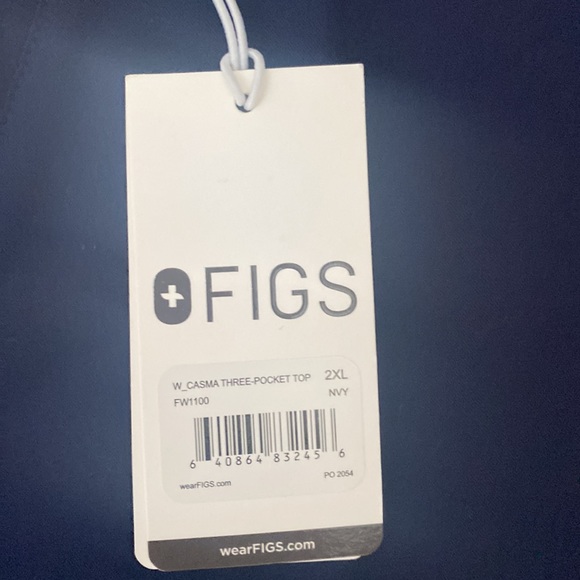 FIGS TECHNICAL COLLECTION SCRUB TOP XXL - Picture 5 of 5